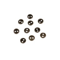 10ks veľmi malých mini kovových gombíkov 5mm