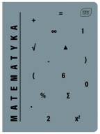 Zápisník A5 60 # mriežka M 70g UV Mathematics Interprint