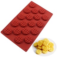 Silikónová forma Mini vafle Cookies Palacinky