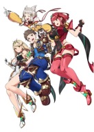 Plagát Anime Manga Xenoblade xb_100 A3 (vlastný)