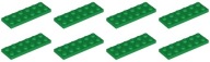 LEGO 3795 TANIER 2x6 zelený NOVINKA (15g) 8 ks.