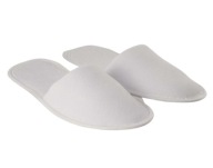 Velúrové hotelové papuče, 27 cm