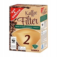 Kávové filtre G&G 2 pre kávovary na espresso, 100 kusov