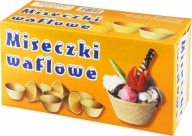 Vaflové misky na zmrzlinu a zákusky, 8 kusov