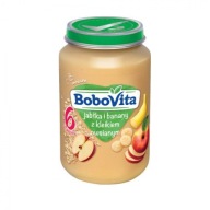 BoboVita Jablká a banány s ovsenou kašou - 190g