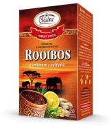 MALWA ROOIBOS čaj so zázvorom a citrónom 20x2g