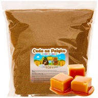 Farebný cukor do stroja na cukrovú vatu s príchuťou TOFFI karamel 500g