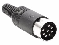 Zástrčka DIN 8pin 8p do konektora kábla (1142)