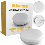 GX53 LED ŽIAROVKA 7W 490LM NEUTRÁLNA BIELA ​​4000K