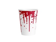 Bloody halloween poháre 250 ml 8 ks.
