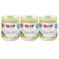 HiPP BIO Homemade Delicious. Mliečna ryža. z jabĺk. 3 x 200 g