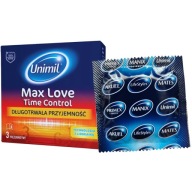 Unimil MAX LOVE retardéry predlžujú SEX 3 ks.