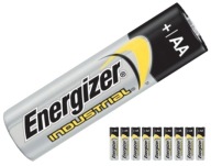 10x AA alkalické batérie Energizer LR6 VYSOKÁ KAPACITA a ŽIVOT