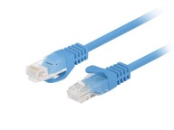 PATCHCORD UTP CAT 6E SIEŤOVÝ KÁBEL 0,25M RJ45 LAN MODRÁ
