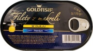 MAKERELOVÉ FILETÁ V PREMIUM REPKOVOM OLEJI 170 G ZLATÁ RYBIČKA