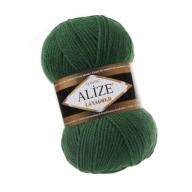 Priadza Lanagold - 118 C. Zelená s Alize vlnou