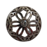 GOMBÍKY KABÁT GOMBÍK 23 mm STRIEBORNÝ