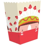 INDICKÉ BOXY popcorn INDICKÉ snacky 4 ks