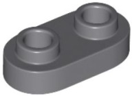LEGO TANIER 1X2 TMAVO SIVÁ Č
