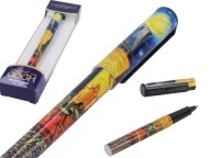 Terasa Pen Cafe v noci V v Gogh