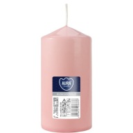 BISPOL Aura 38H sviečka valec 12CM SW60/120 SVETLO RUŽOVÁ