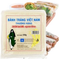 Papier štvorcový ryžový 19cm vietnamský 500g HanS