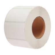 BIELE TERMOŠTÍTKY 50x30 mm 1000 ks
