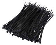 Sťahovací páska 200x3,5mm čierna 100 ks