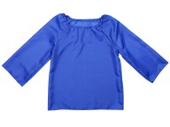 KOŠEĽA S DLHÝM RUKÁVOM, MODRÝ OUTFIT 116-128