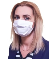 Dvojvrstvová bavlnená maska ​​na opakované použitie