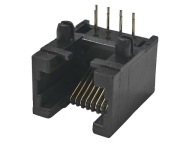 RJ45/8P8C UTP netienená zásuvka pre tlač PCB