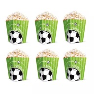 PUKOROVÉ KRABIČKY SLADKOSTI CUKROVKY COOKIES NARODENINOVÝ FUTBAL 6 kusov