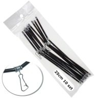 Rúrka proti zamotaniu 25 cm, ohnutá s grunt feeder grafikou, 10 kusov