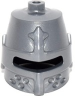 LEGO Knight's Helmet Castle Flat Silver 89520 6327809