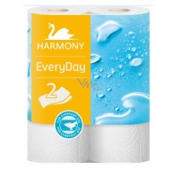 Papierová utierka Harmony na každodenné použitie, 2 rolky