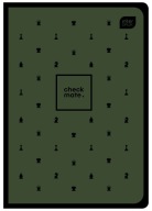 Notebook A5/60 Mriežka 70g SoftTouch Chess Interprint