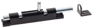Oceľová západka Bolt Lock BLACK 100x16mm
