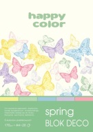 HAPPY COLOR BLOCK DECO A4 170g 20k JARNÁ PASTEL