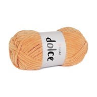 100g YarnArt Dolce medová polyesterová priadza 855