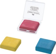 UMELECKÁ GUMA NA CHLEBA MIX FARBA PLASTOVÉ PÚZDRO FABER-CASTELL
