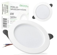 Halogénové SLIM 6W okrúhle stropné LED svietidlo
