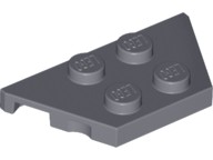 LEGO 51739 TANIER 2x4 tmavosivá NOVINKA (1g)