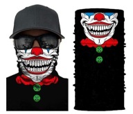 JOKER HALLOWEEN MASKA BANDANA CLOWN SUKRT CLOWN