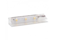 LED klip PVC transparentný STUDENÝ BIELY Dizajn Svetlo