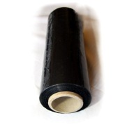 MINI STRETCH FÓLIA ČIERNA 1KG VEĽA FÓLIE
