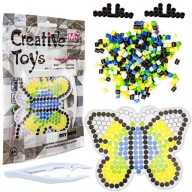 Nažehľovacie korálky VZORY BUTTERFLY Podložka so vzorom na žehlenie korálok