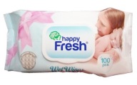 Vlhčené obrúsky pre bábätká HAPPY FRESH 100