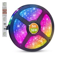 RGB LED pásik 30 SMD5050 12V 5m IP20 30041