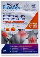 Vyžarujúca hrejivá náplasť na bolesť chrbta