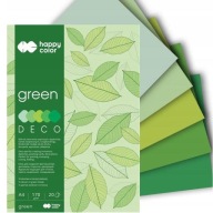 DECO BLOCK TECHNICKÝ FAREBNÝ PAPIER zelený A4